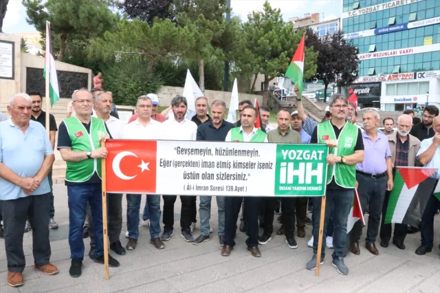 Kayseri ve Yozgat'tan Filistin İçin Güç Birliği