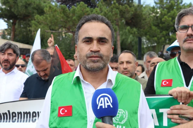 Kayseri ve Yozgat'tan Filistin İçin Güç Birliği