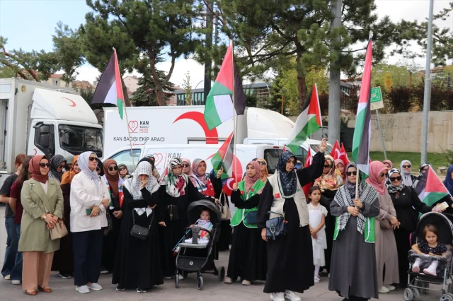 Kayseri ve Yozgat'tan Filistin İçin Güç Birliği