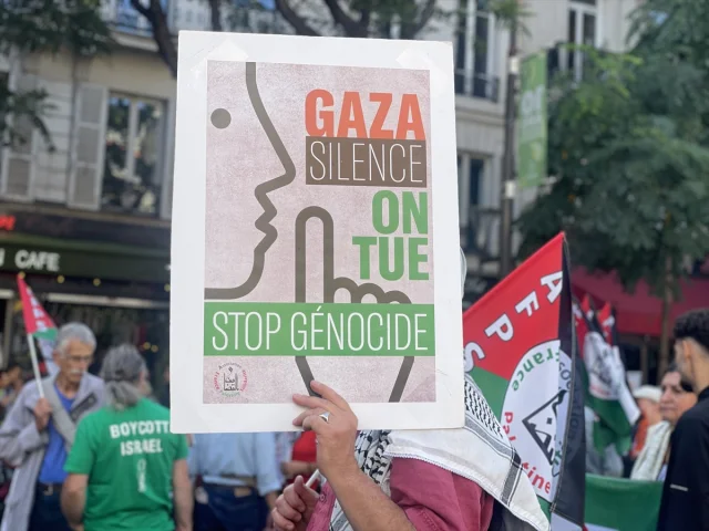 Paris'in Kalbinde Gazze İçin Güçlü Çağrı