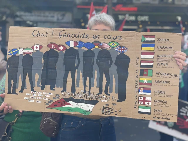 Paris'in Kalbinde Gazze İçin Güçlü Çağrı