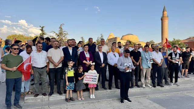 Kırşehir'den Filistin'e Güçlü Destek Çağrısı