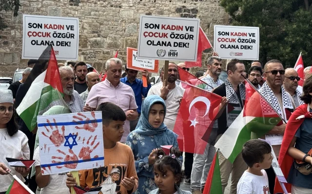 Sinop ve Tokat'tan Filistin'e Güçlü Destek