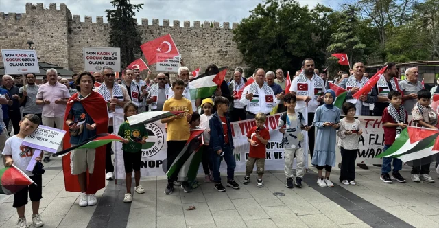 Sinop ve Tokat'tan Filistin'e Güçlü Destek