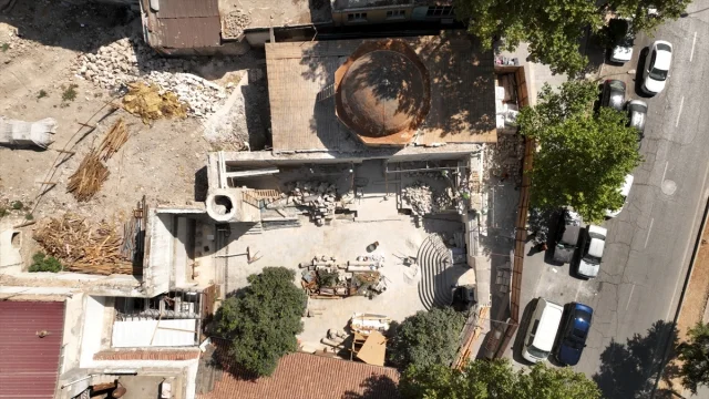 Boğazkesen Camisi'nde Restorasyon Süreci Başladı Şok Eden Detaylarla!