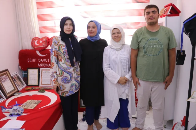 Cumhurbaşkanı Erdoğan'ın Barış Mesajı Şehit Ailelerine Ulaştı