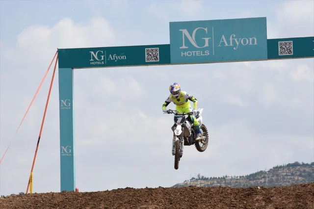 Motokros Tutkunları Afyonkarahisar'da Buluştu Alman Simon Langenfelder Damgasını Vurdu