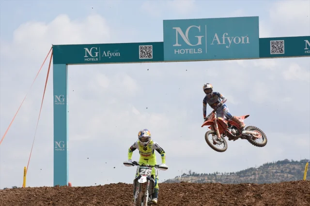 Motokros Tutkunları Afyonkarahisar'da Buluştu Alman Simon Langenfelder Damgasını Vurdu