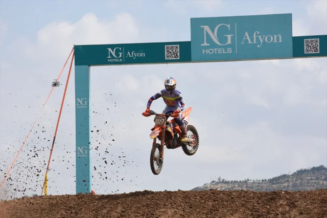 Motokros Tutkunları Afyonkarahisar'da Buluştu Alman Simon Langenfelder Damgasını Vurdu