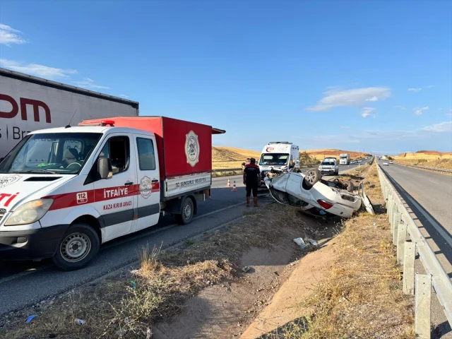Çorum'da Korkutan Araç Kazası: 2'si Ağır 3 Yaralı
