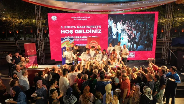 Konya GastroFest Unutulmaz Lezzetlerle Damakları Şenlendirdi