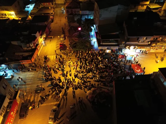 Hatay'da Duygusal Filistin'e Destek Yürüyüşü Gerçekleşti