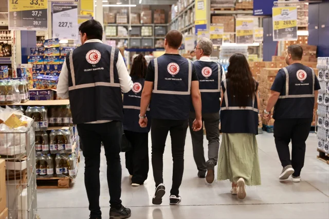 Mersin'deki Marketlerde Sıkı Denetim: Ticaret Bakanlığı Ekipleri İş Başında