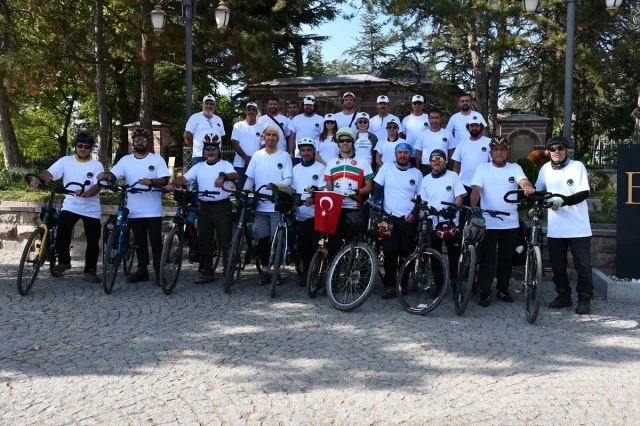 Kayı Boyu'nun Efsanevi Yolu Bisikletlerle Yeniden Canlandı