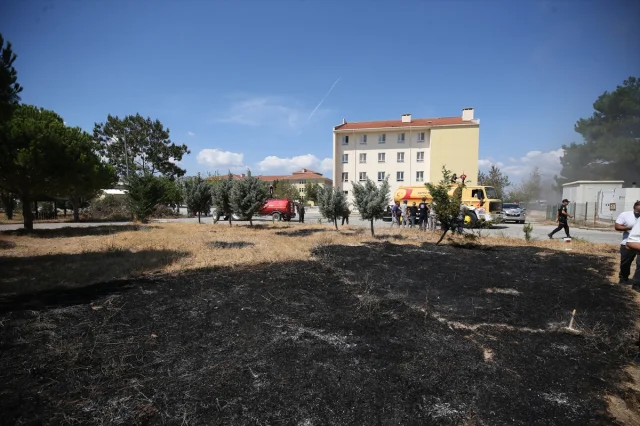 Çanakkale'de Ormanda Korkutan Yangın Son Anda Kontrol Altına Alındı