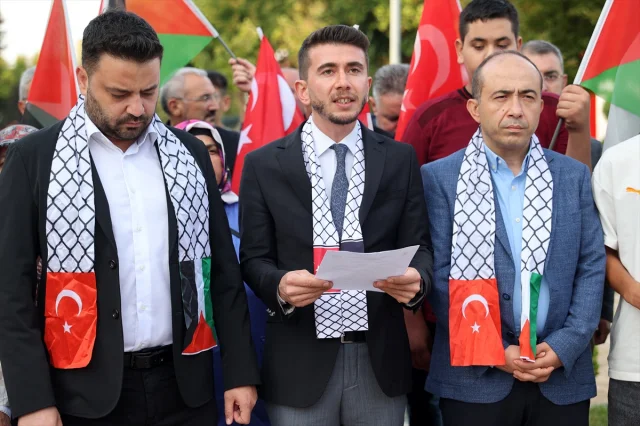 Nevşehir'de Duygu Yüklü Etkinlik: Boş Sıralarla Gazze'yi Hatırladık