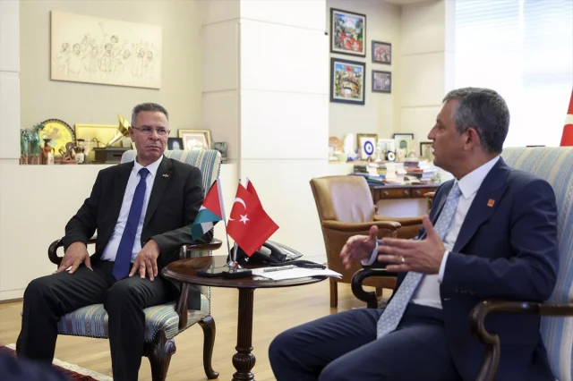 CHP Lideri Özgür Özel'den Filistin'e Önemli Ziyaret: Dostluk ve İşbirliği Mesajları
