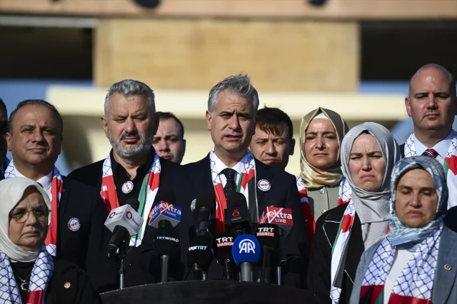 Cumhur İttifakı Heyeti Gazze Trajedisine Ses Verdiklerini Açıkladı