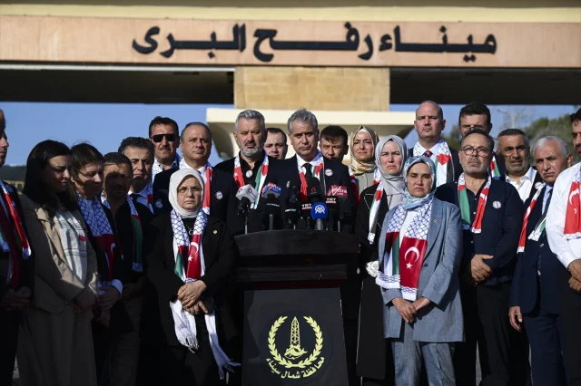 Cumhur İttifakı Heyeti Gazze Trajedisine Ses Verdiklerini Açıkladı