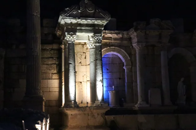 Sagalassos Antik Kenti Gece Ziyaretçilerini Büyülemeye Hazırlanıyor