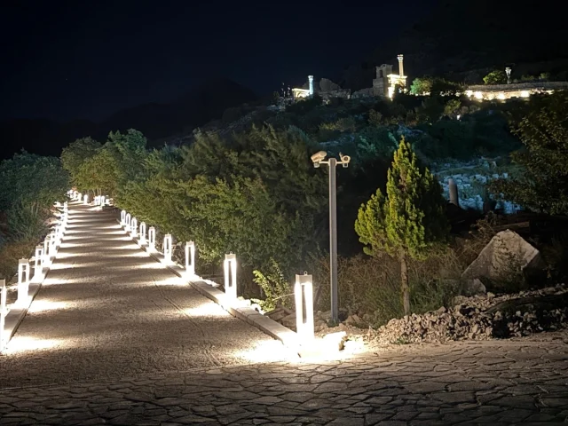 Sagalassos Antik Kenti Gece Ziyaretçilerini Büyülemeye Hazırlanıyor