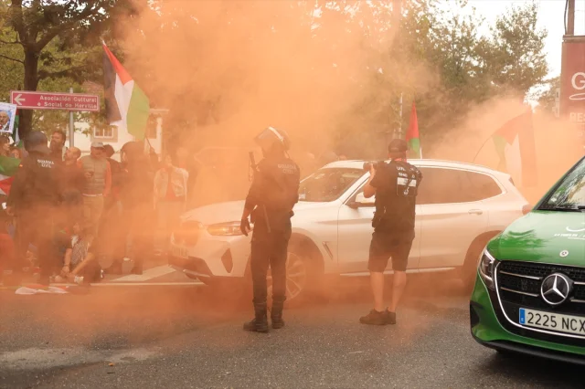 La Vuelta'da İsrail Karşıtı Protestolar Giderek Büyüyor