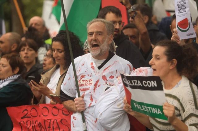 La Vuelta'da İsrail Karşıtı Protestolar Giderek Büyüyor