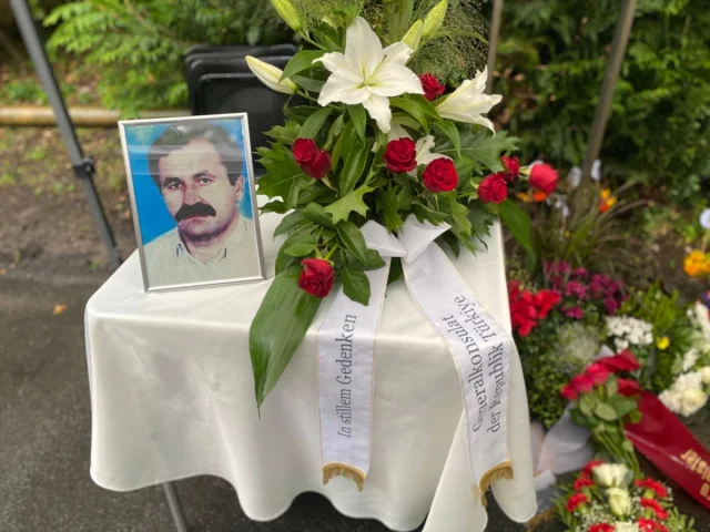 Almanya'da Enver Şimşek İçin Yürek Burkan Anma Töreni