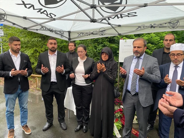 Almanya'da Enver Şimşek İçin Yürek Burkan Anma Töreni
