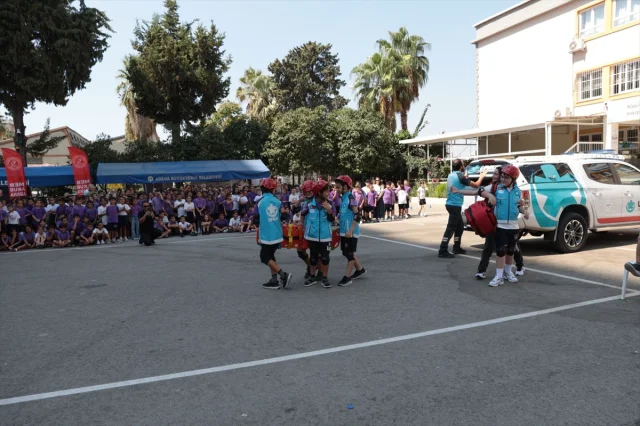 Adana'da Çocuklar Geleceği İnşa Ediyor Sağlıklı Etkinlik