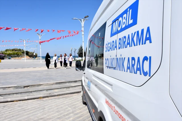 Van'da Sigara Bırakmak Artık Daha Kolay Mobil Klinik Yollarda