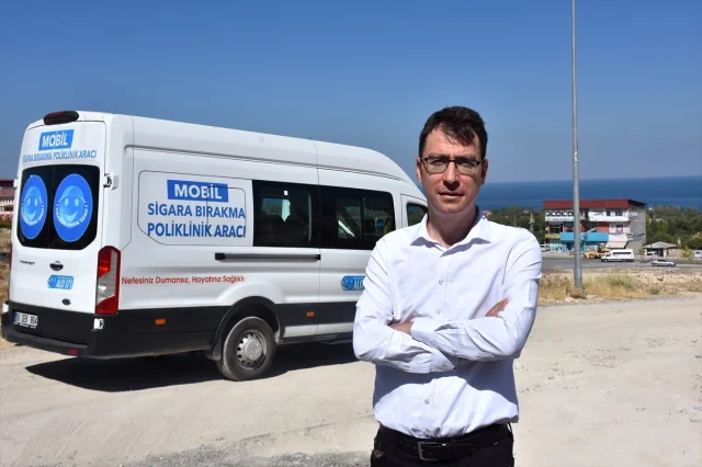 Van'da Sigara Bırakmak Artık Daha Kolay Mobil Klinik Yollarda