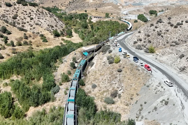 Malatya'da Şok Kaza: İki Yük Treni Çarpıştı