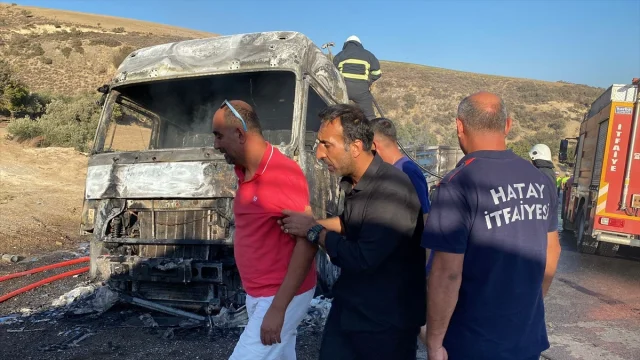 Hatay'da İtfaiyenin Zamana Karşı Yarışı Nefes Kesti