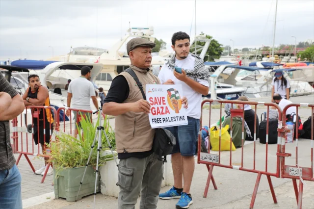 Olay Yaratan İnsani Yardım Filosu Gazze İçin Hazırlanıyor