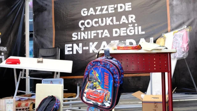 Bursa'da Gazze'ye Destek İçin Etkileyici Bir Proje Hayata Geçti