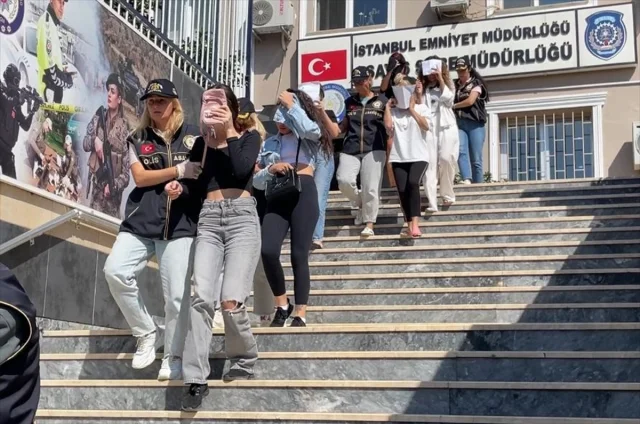 İstanbul'un Kalbinde Şok Operasyon: Fuhuş Çetesine Darbe