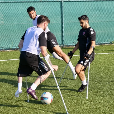 Hayalini Gerçekleştiren Genç Futbolcu Ampute Milli Takımı'nın Yıldızı Oldu