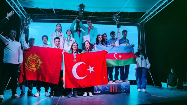 Türk Devletleri Üniversite Sporları Oyunları'nda Türkiye Fırtına Gibi Esti