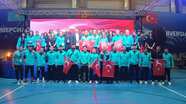 Türk Devletleri Üniversite Sporları Oyunları'nda Türkiye Fırtına Gibi Esti