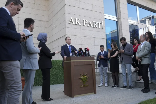 Ömer Çelik'ten Terörsüz Türkiye Açıklaması: AK Parti Sözcüsü Gündemi Belirledi