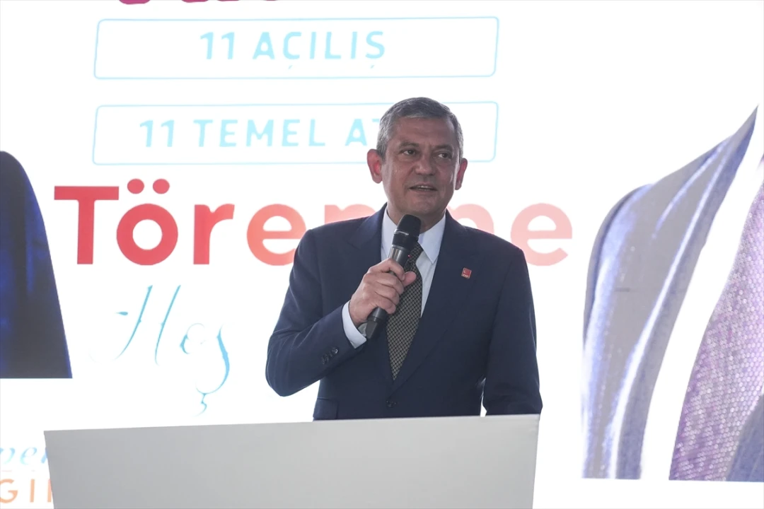 Sancaktepe'de CHP Lideri Özel'den Çarpıcı Mesajlar