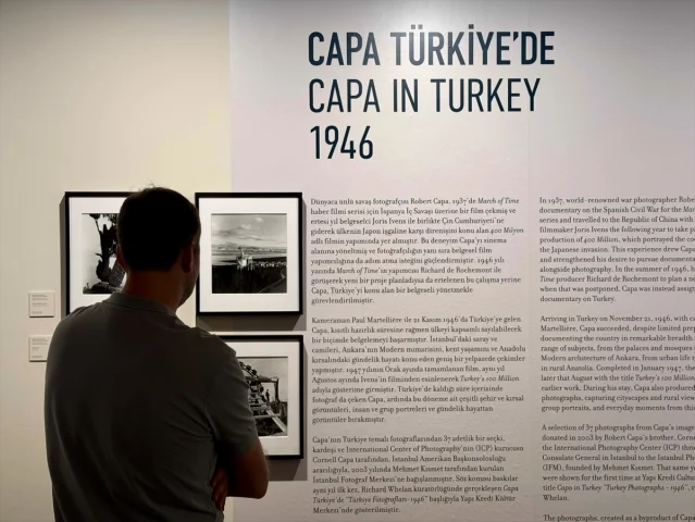 Tarihi Anların Peşinde Robert Capa Sergisi İstanbul'da