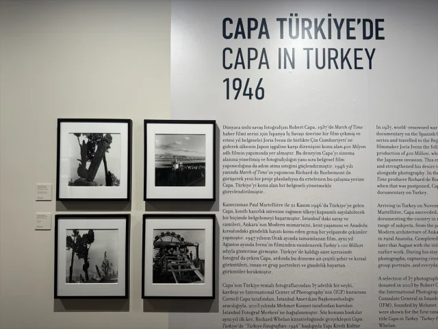 Tarihi Anların Peşinde Robert Capa Sergisi İstanbul'da