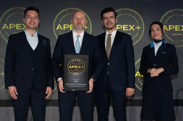 AJet İki Yıl Üst Üste Uluslararası Ödül Kazandı