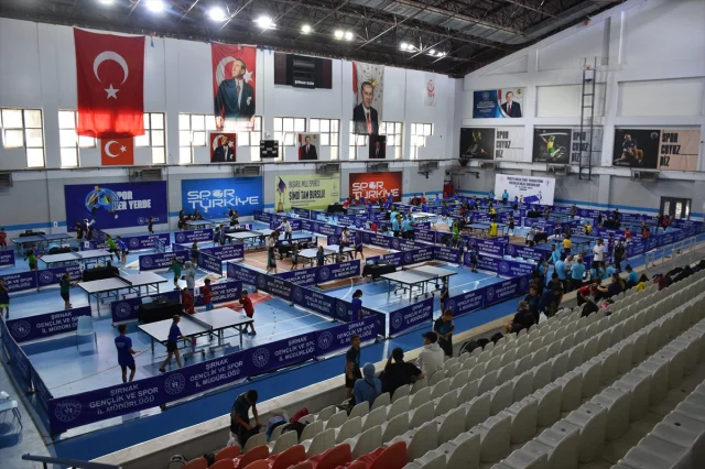 Şırnak'ta Masa Tenisi Heyecanı Başladı: Küçükler Şampiyonası...