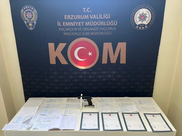 Erzurum'da Şok! Tefecilere Yönelik Büyük Operasyon Başarıyla Gerçekleşti