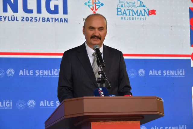 Bakan Göktaş'ın Batman'da Dikkat Çeken Açıklamaları