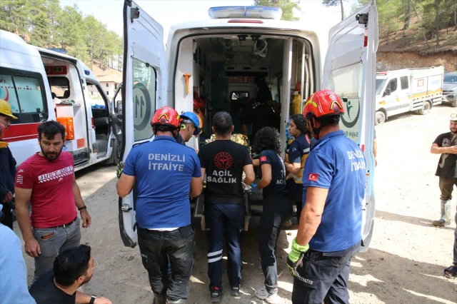Denizli'deki Madende Mucize Kurtuluş Herkesi Sevindirdi