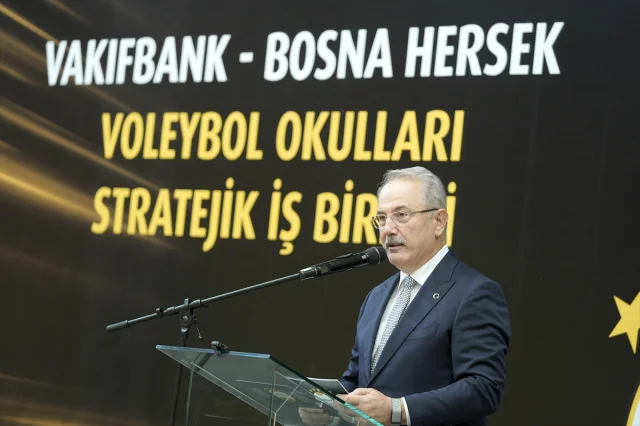 VakıfBank'tan Bosna Hersek Voleyboluna Büyük Destek